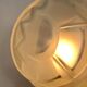 Vintage art deco globe installation lamp