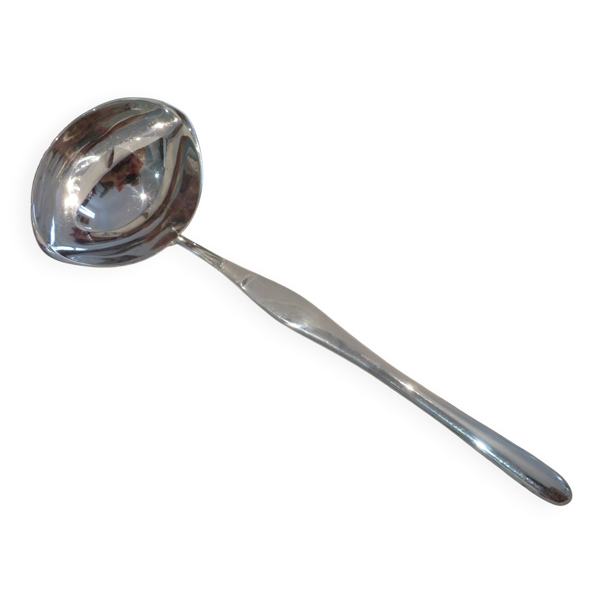 Christofle Duo silver plated soup ladle, 24.5cm