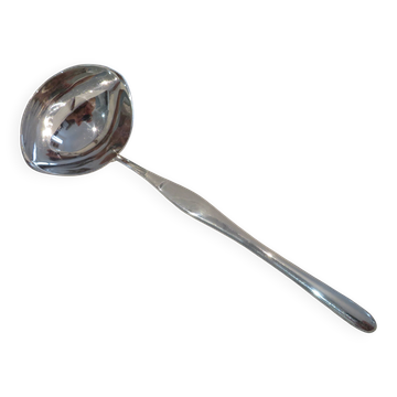 Louche à potage métal argenté orfèvre Christofle Duo 24,5cm