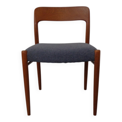 Danish Model 75 Chair in Oak by Niels Otto Møller for J.L. Møllers, 1960s