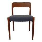 Danish Model 75 Chair in Oak by Niels Otto Møller for J.L. Møllers, 1960s