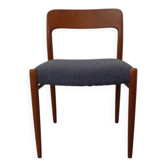 Danish Model 75 Chair in Oak by Niels Otto Møller for J.L. Møllers, 1960s