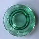 Cendrier en verre vert