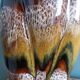 Vase Sarreguemines Digoin céramique flammée
