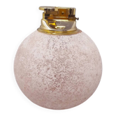 Briquet de table des années 1960 en verre dépoli de Murano par Paolo Traversi.