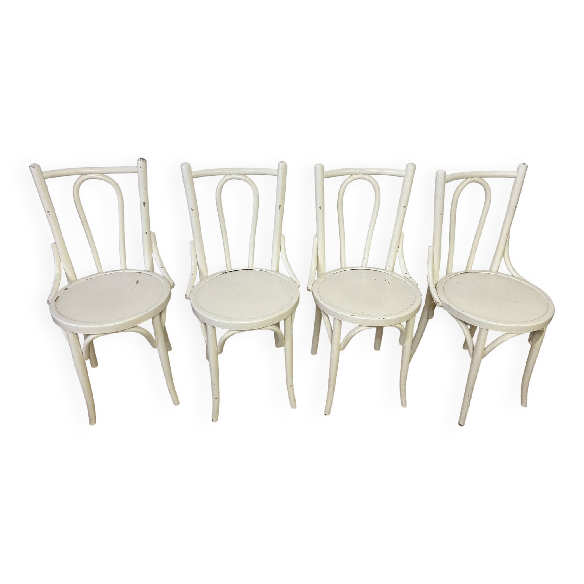 Set of 4 vintage bistro chairs