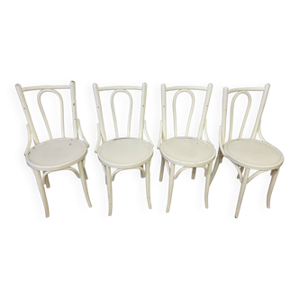 Set of 4 vintage bistro chairs
