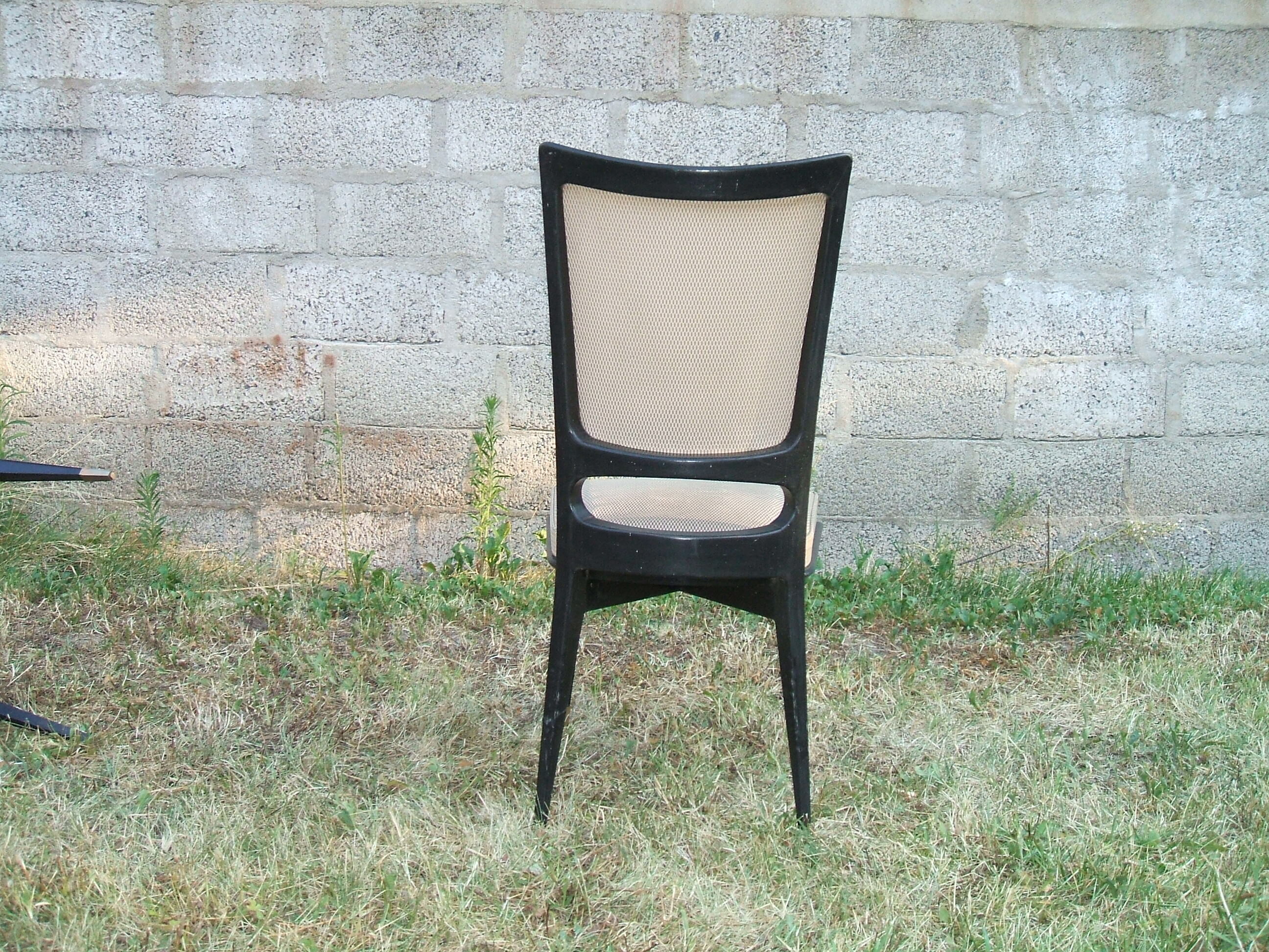 Set of 8 chairs years 1960
