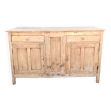 Old chest of drawers in light wood