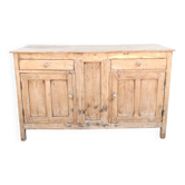 Old chest of drawers in light wood