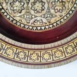 Vide poche en bois marqueterie de nacre