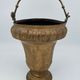 Bucket in metal XIX eme gold enhancer palmettes grande decoration