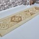 White Tribal Oushak Turkish Runner sku 2071