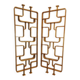 Paravents par Ludvik Volak pour Drevopodnik Holesov, 1950s, Set de 2