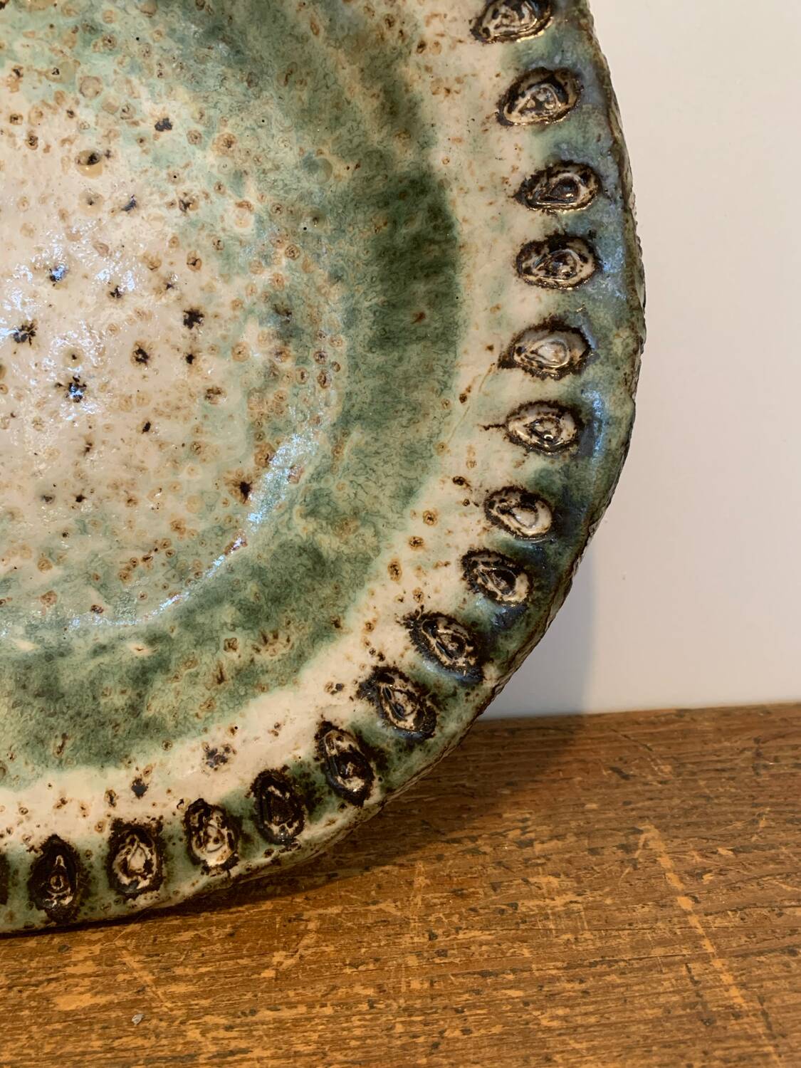 Plat Albert Thiry Vallauris Céramique Circa 1950