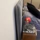Habitat grey boudoir headboard 244 x 120 cm