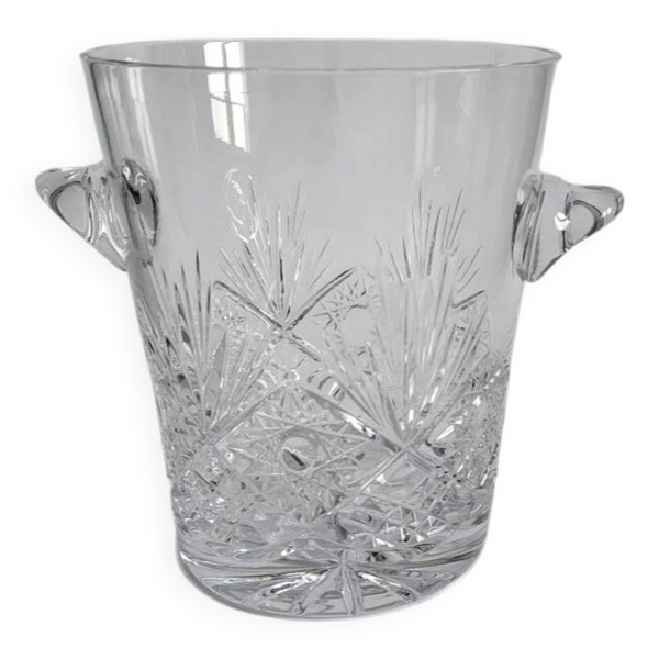 Seau à champagne Baccarat cristallerie Klein