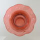 Art Czech glass vase, by Glasswork Novy Bor, 1950s