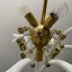 Midcentury Murano Glass Flower Chandelier by Franco Luce