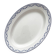 Oval iron earthenware dish Boch la Louvière