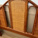 Rattan headboard