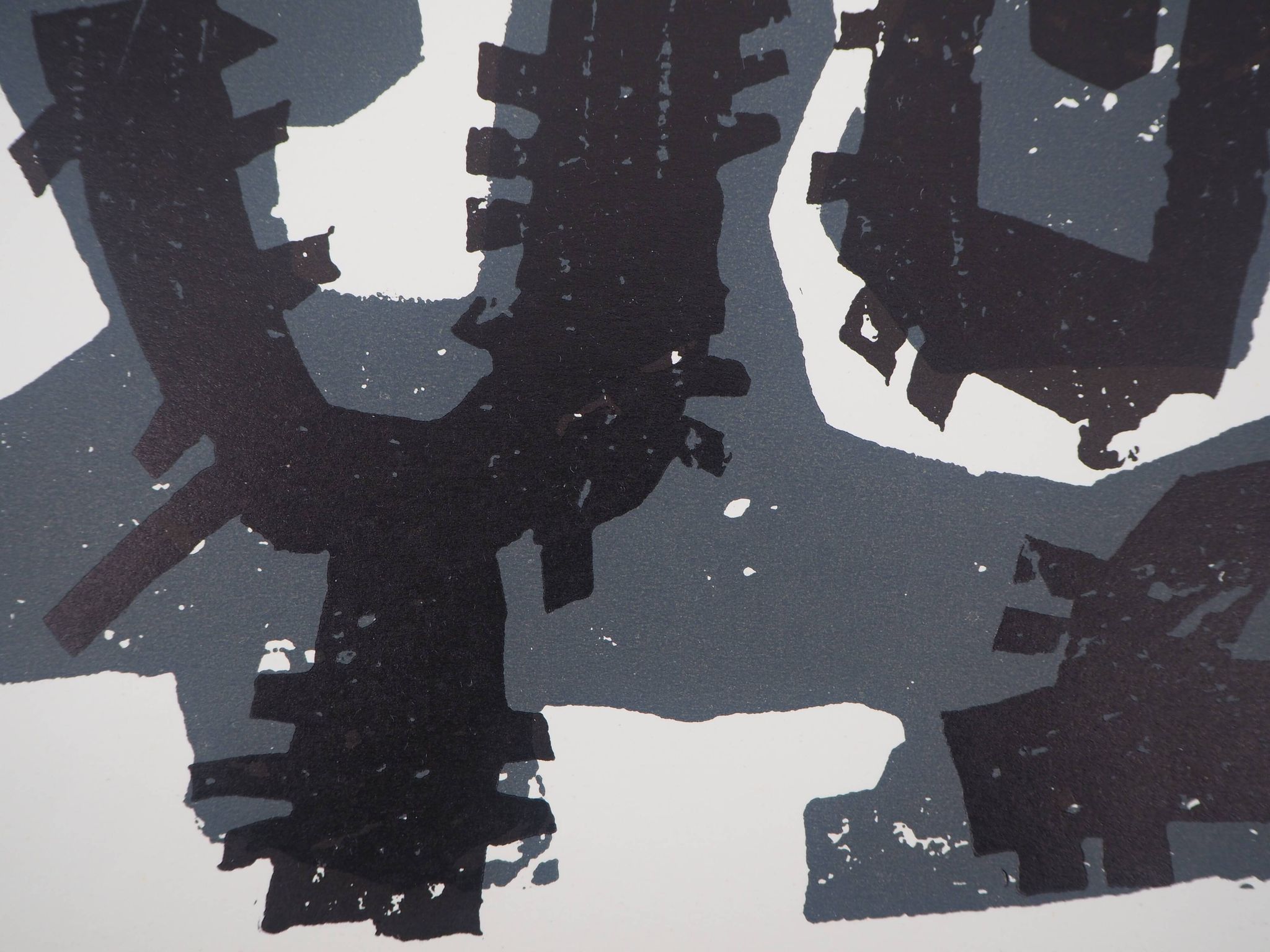 Raoul ubac: composition - original woodcut