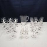 Prlncess House Heritage 30 Piece Etched Crystal Stemware Set
