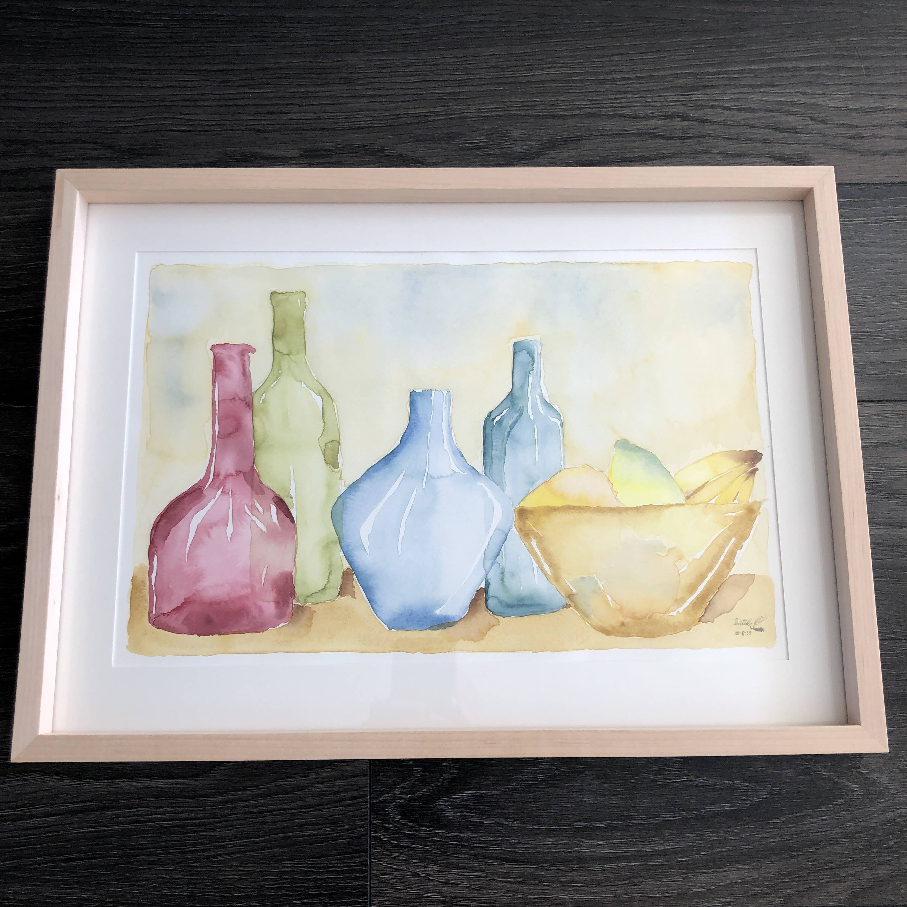Watercolour post-impressionist, Germany 1990s