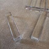 12 Baccarat crystal knife holders