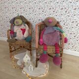 Wicker armchair