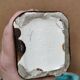 Pair of vases + art nouveau planter orchies slip fireplace trim
