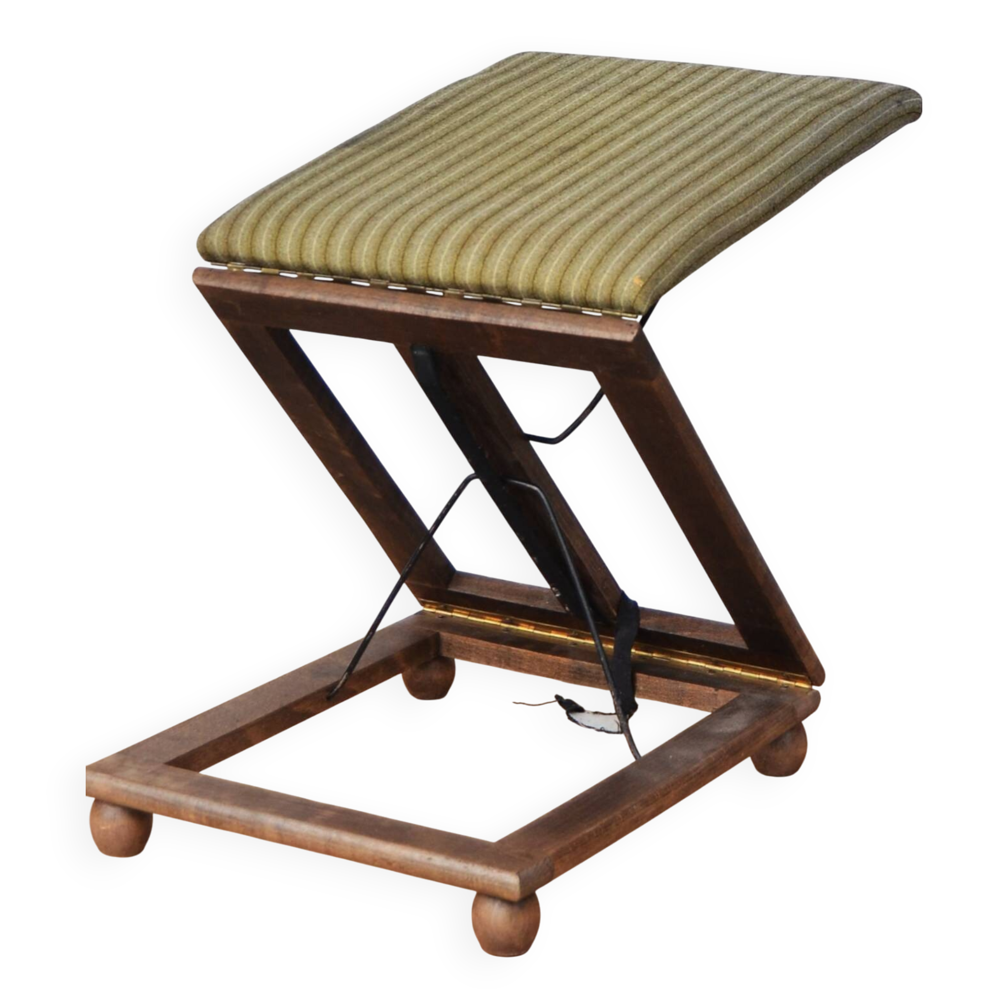 Repose-pieds réglables, pliables et extensibles, style vintage français