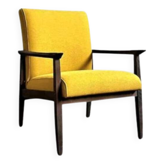 Fauteuil vintage restauré par ton (années 1960)