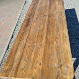 Patinated fir farmhouse table