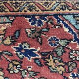 Vintage turkish rug cushion cover, 30 x 50 cm