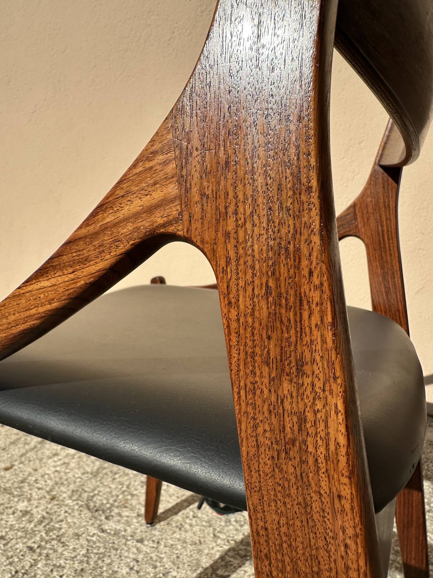 4 chaises H Vestevig Eriksen, Møbelfabrik. Danemark 1960