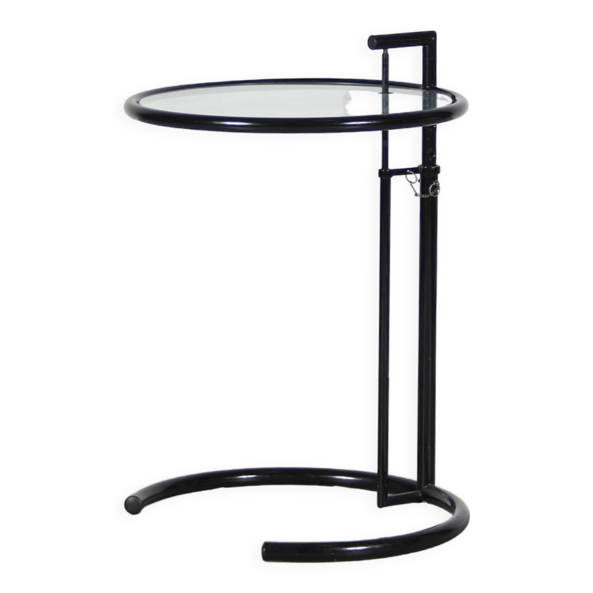 1980s eileen gray style side table from italy