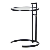 1980s eileen gray style side table from italy
