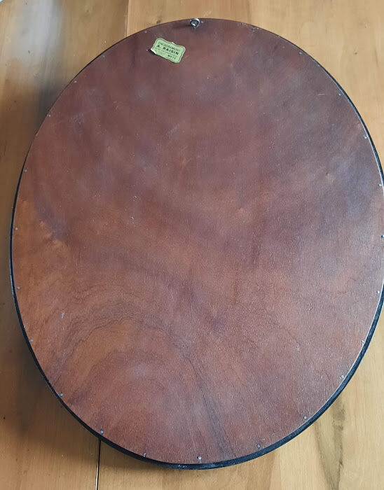Miroir ovale 43x53cm