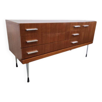 Lowboard vintage en bois / meuble TV / meuble bas
