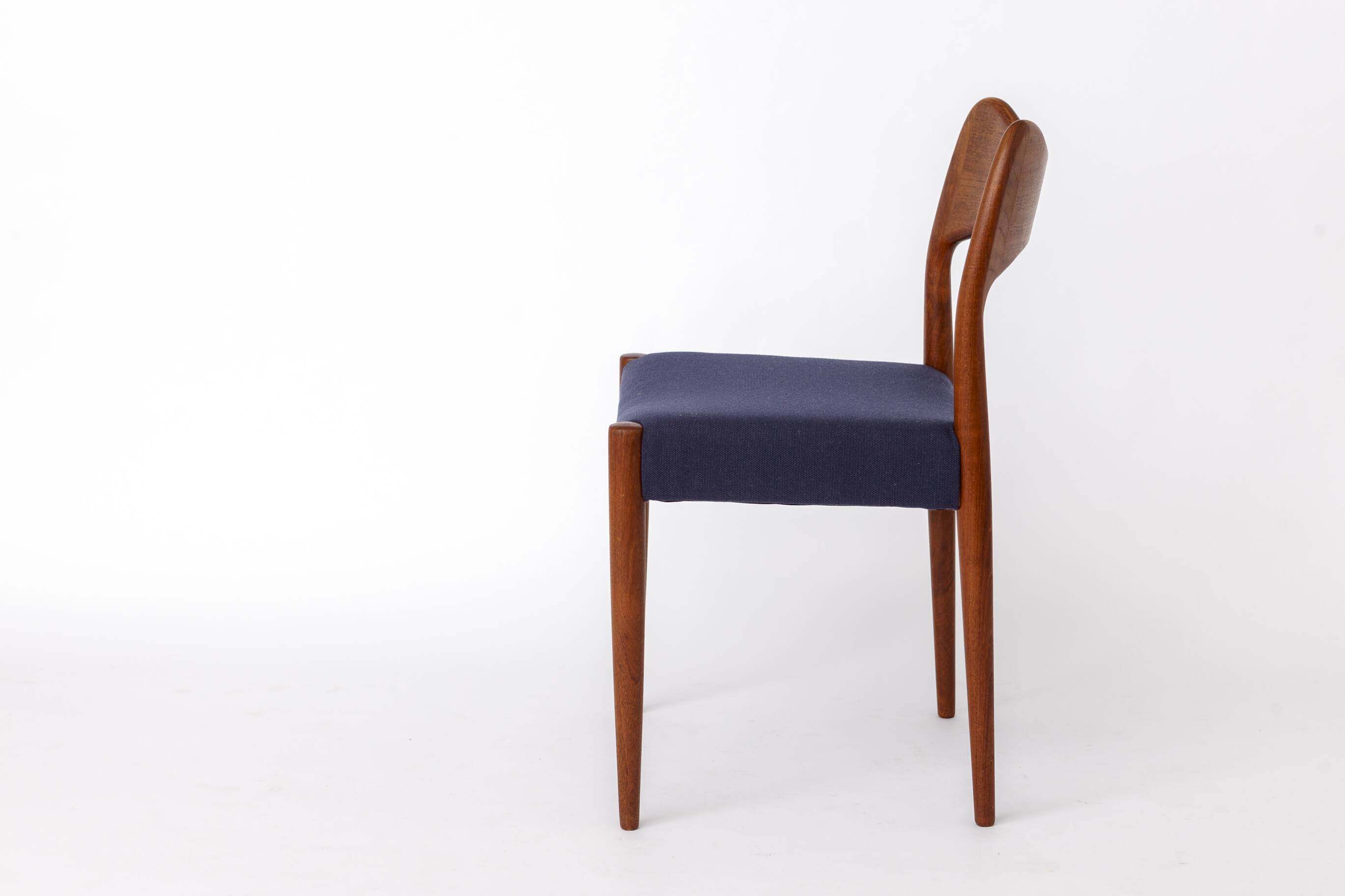 Arne Hovmand-Olsen Teak Chair for Mogens Kold, 1950s Danish