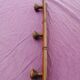 Portemanteau bois 3 patères