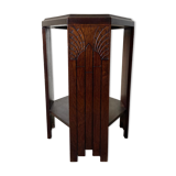 Art deco mahogany side table