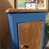 Vintage oak bedside table