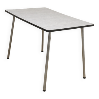 Bureau ou table d'appoint en formica du milieu du siècle, années 1960, Tchécoslovaquie