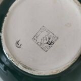 Salins art deco earthenware teapot