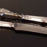 Carving service / Silver sheaths with Minerva punches