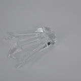 Vintage Scandinavian Crystal Vase Tulip by Jan Johansson for Orrefors, 1970s