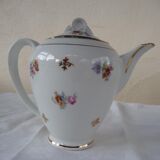 Service à café années 50 en porcelaine