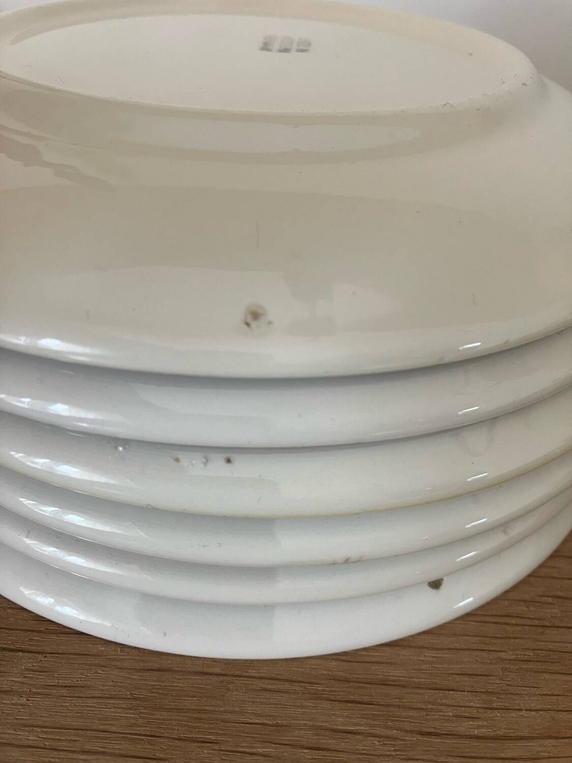 Vintage-Service of 6 cups with saucers-Chalet theme-West Germany